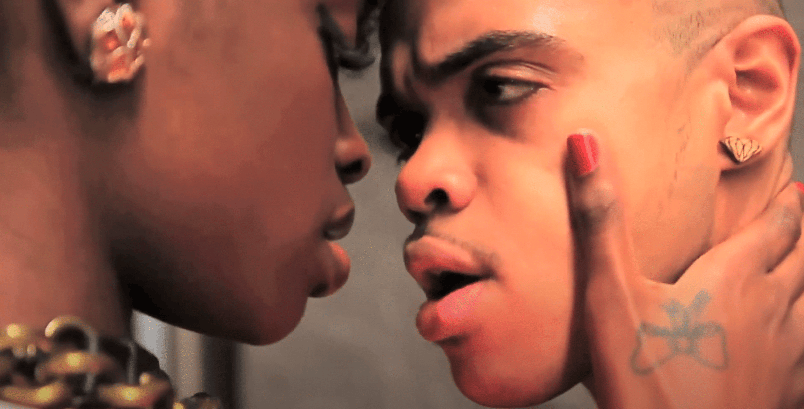 conceptual music video shoot